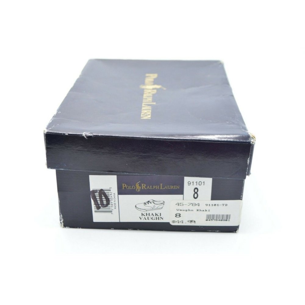 Polo Ralph Lauren Boy's Fashion Sneaker Vaughn Kha - Picture 6 of 7